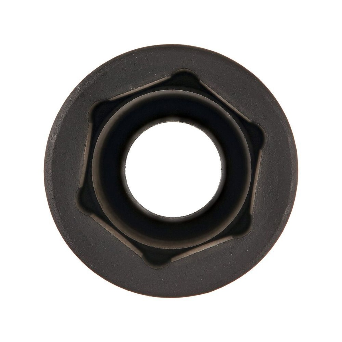 DeWalt DWMT73937OSP 6 point deep impact socket opening detail showing secure 11/16 inch fastener contact for impact wrench use