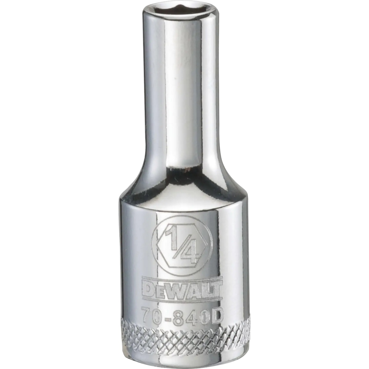 DeWalt DWMT70840OSP 3/8-inch drive deep socket product view for 1/4-inch SAE fastener work in automotive and mechanical repair