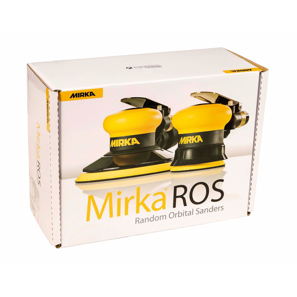 Mirka MR-5 5 in. Non-Vacuum Finishing Sander packaged for shop use and professional finishing applications