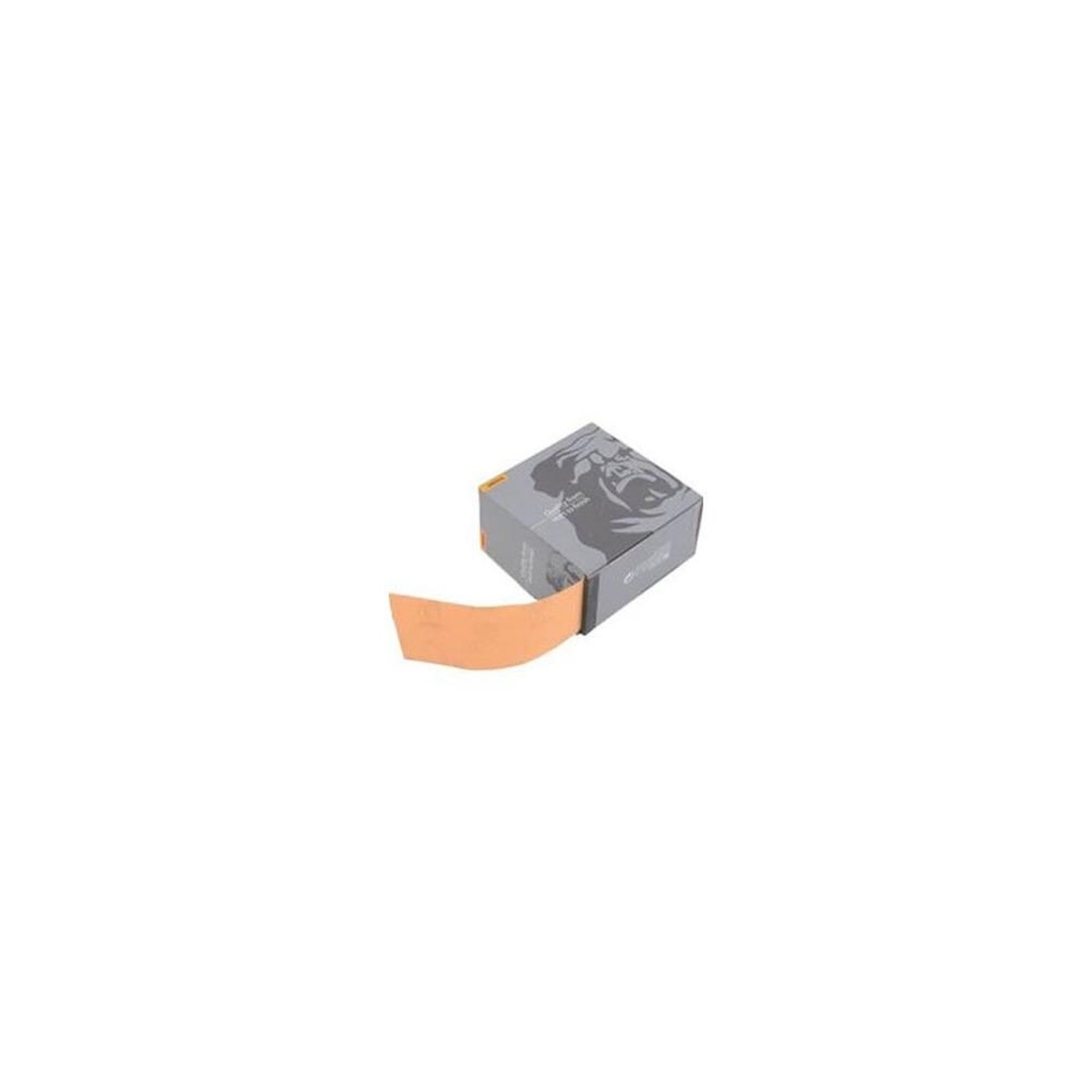 Mirka 23-584-150 Gold PSA Autokut Roll boxed abrasive roll for cut-to-length wood sanding and surface preparation in a workshop setting