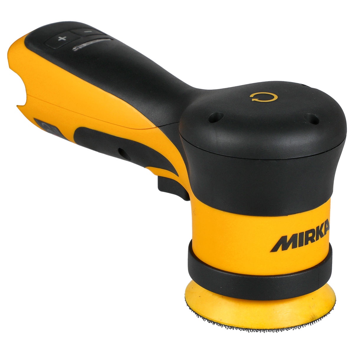 Mirka ARP300-B 3 inch rotary battery polisher with compact backing pad for small-area polishing and detail correction work in automotive refinishing
