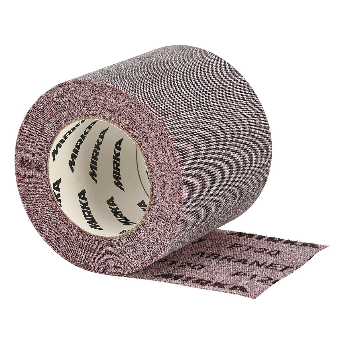Mirka ABRANET 4.5 x 32.8 foot grip sanding roll cut-to-length net abrasive roll for sanding blocks and repeated surface prep work