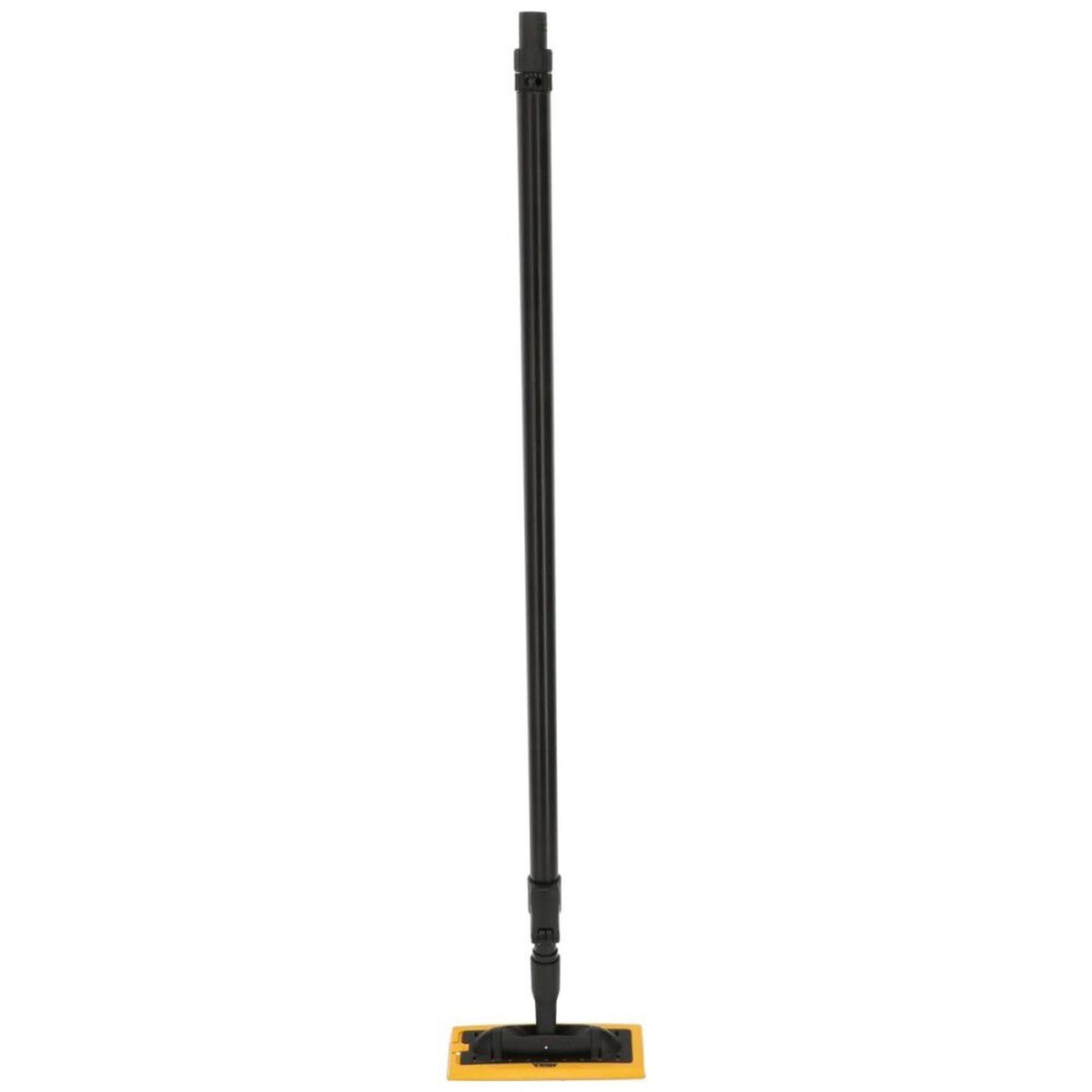 Mirka DecoSander Manual Pole Sander extended for wall and ceiling sanding during drywall finishing and surface preparation