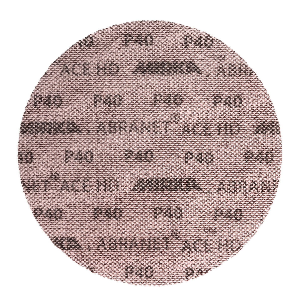 Mirka Abranet Ace HD 8 inch Grip sanding disc P40 coarse ceramic net abrasive for heavy stock removal and surface prep