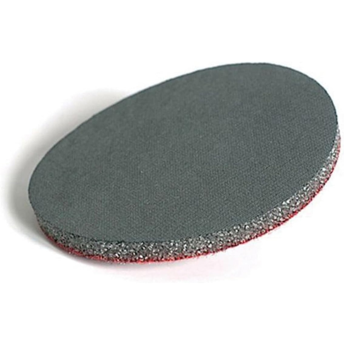Mirka Abralon 8A-241-500 hook and loop sanding disc close-up showing foam-backed 6-inch abrasive disc for finish sanding and polishing prep on painted, composite, or metal surfaces