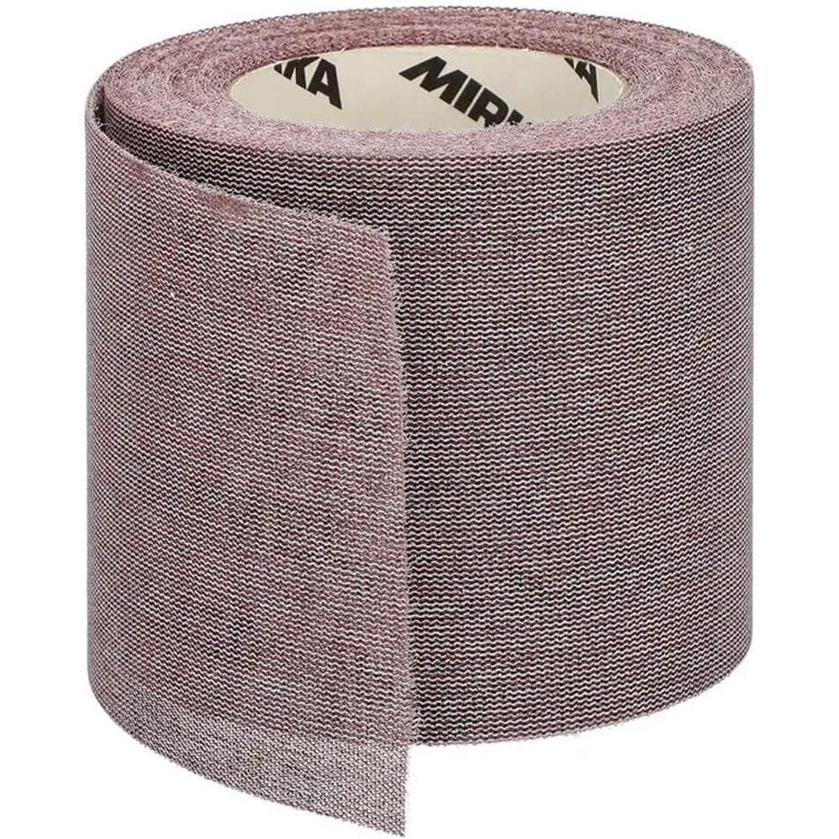 Mirka ABRANET 30 Ft. x 2-3/4 Inch P120 Grit Sanding Roll mesh abrasive material for sanding wood metal filler primer and paint in shop applications