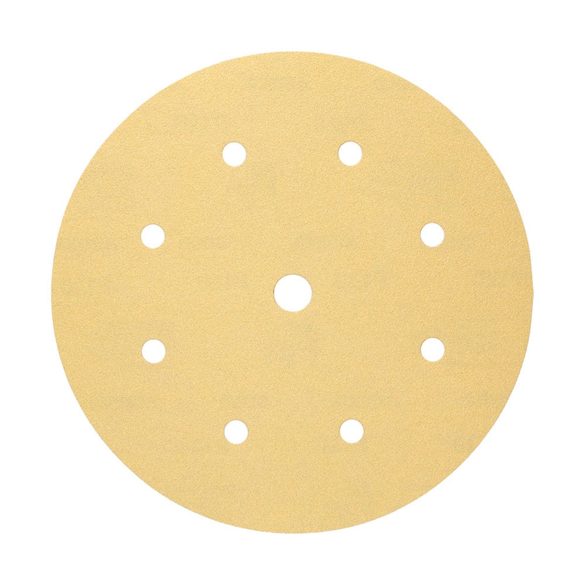 Mirka GOLD 8 inch Grip 9 Holes sanding disc P180 for surface prep and finish sanding on wood, filler, paint, and shop materials