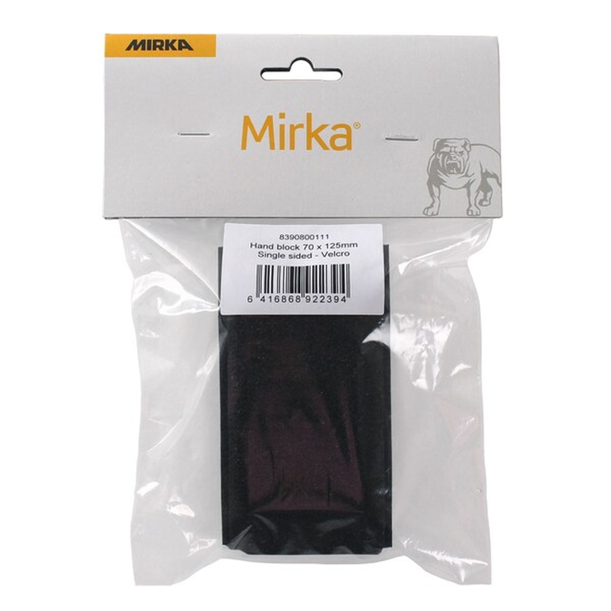 Mirka MGS34-150B abrasive sponge pack for hand sanding and surface prep in woodworking or finishing applications