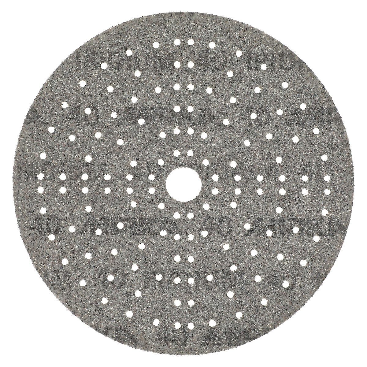 Mirka IRIDIUM 8 inch Grip 133 Holes sanding disc in 40 grit for coarse surface prep, paint removal, and heavy stock removal on wood, filler, and metalworking jobs