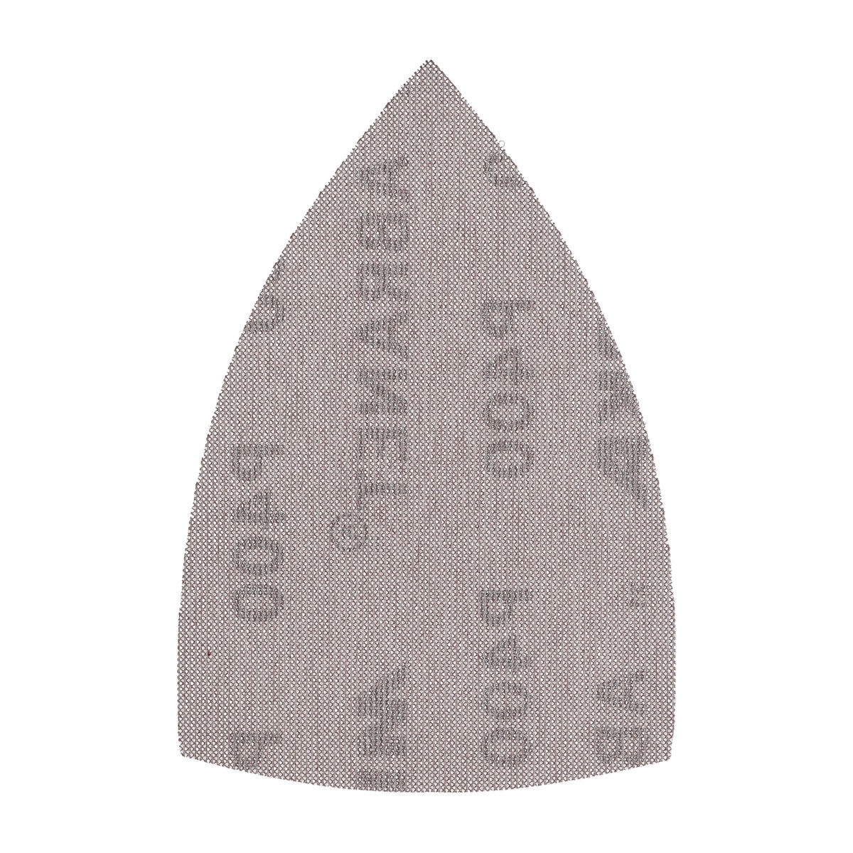 Mirka Abranet 4 Inch x 6 Inch x 6 Inch P80 Grit Grip Triangle Sheet single net abrasive sheet for sanding wood filler paint metal and composites