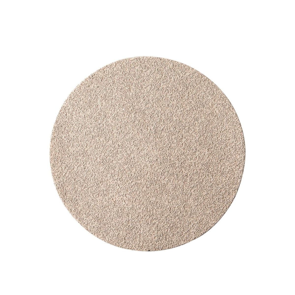 Mirka Basecut 5 in 80 Grit PSA sanding disc used for orbital sander prep work on wood filler paint and surface refinishing tasks