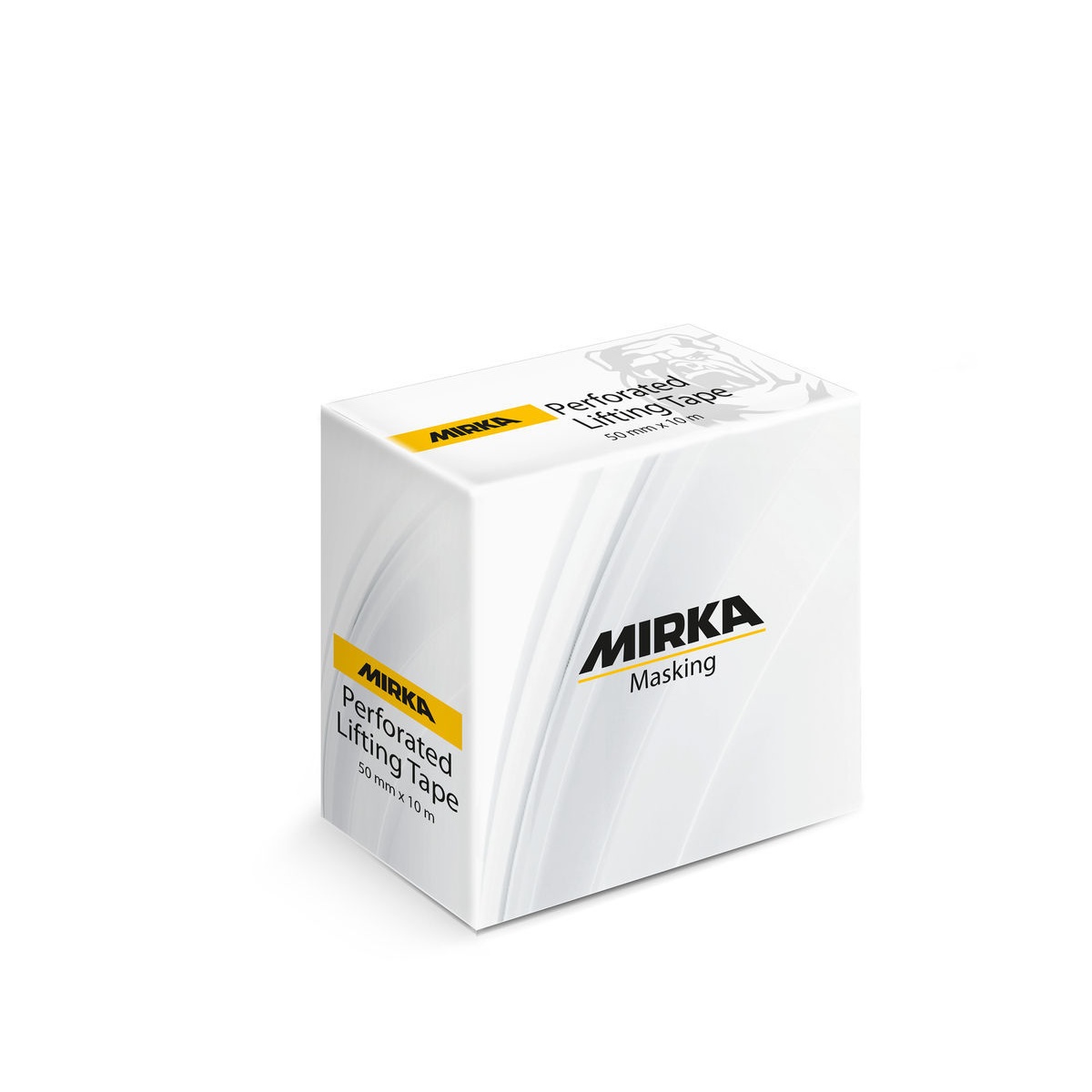 Mirka 9190167001 Lifting Tape Perforated masking tape packaging for body shop masking and automotive paint preparation
