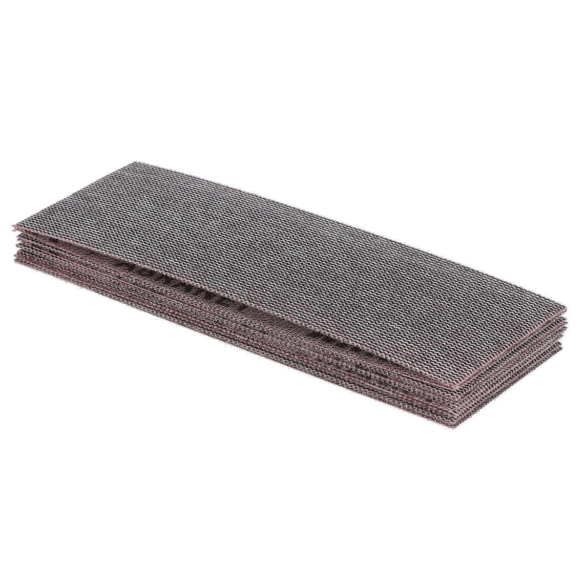 Mirka Abranet 3 in x 9 in Grip Net Sanding Sheets P80 stacked abrasive sheets for shop sanding of primer filler hardwood plastic and metal