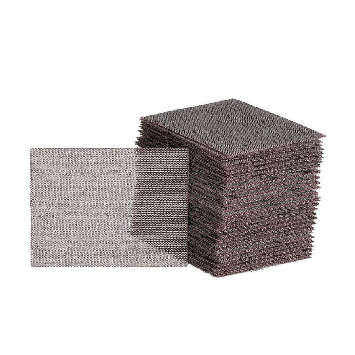 Mirka ABRANET 4 Inch x 3 Inch P240 Grit Sanding Sheet, 50 Pieces stack of mesh sanding sheets for shop sanding, refinishing, and finish preparation work
