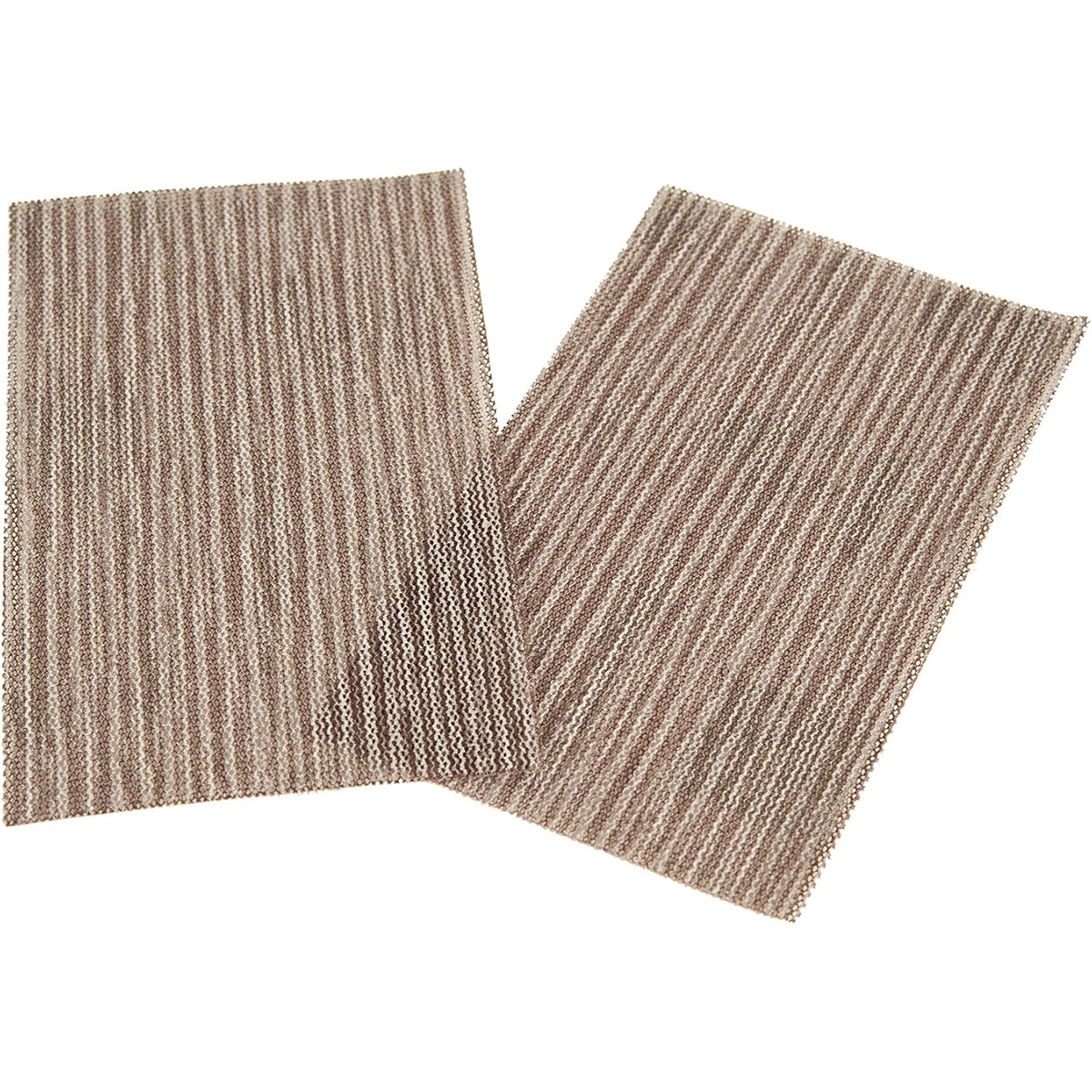 Mirka Abranet 3 in x 5 in sanding sheets mesh abrasive sheets for detail sanding and wood surface prep in a shop setting