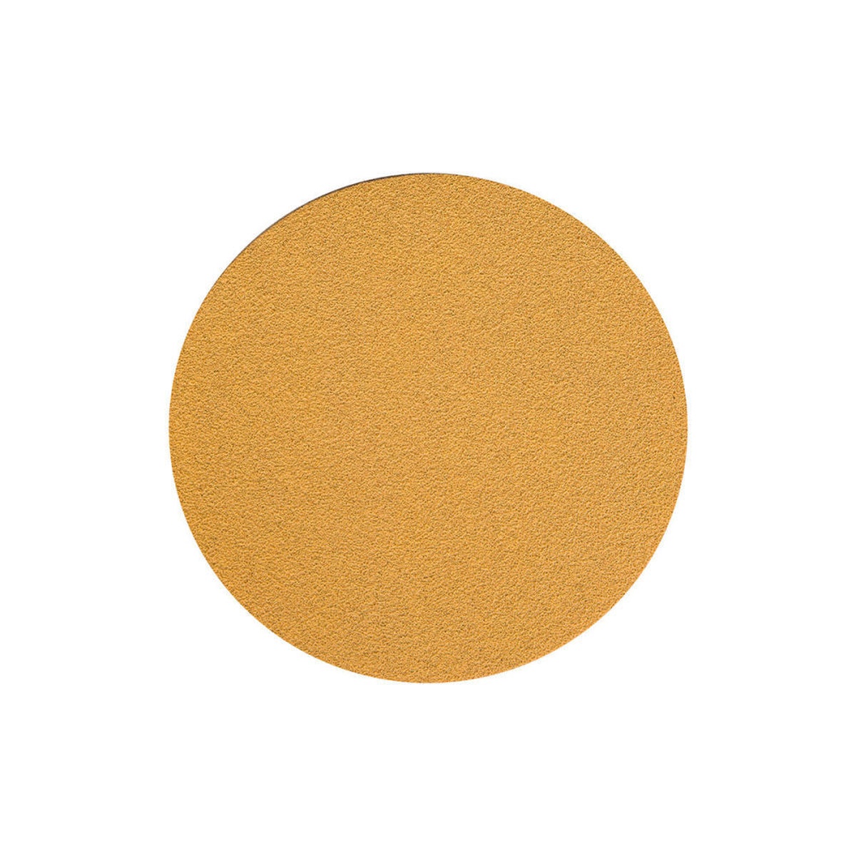 Mirka Gold 5 Inch Aluminum Oxide P60 Grit Sanding Disc, 50 Pieces abrasive disc for coarse sanding and surface preparation on wood, metal, and composite materials in a shop setting