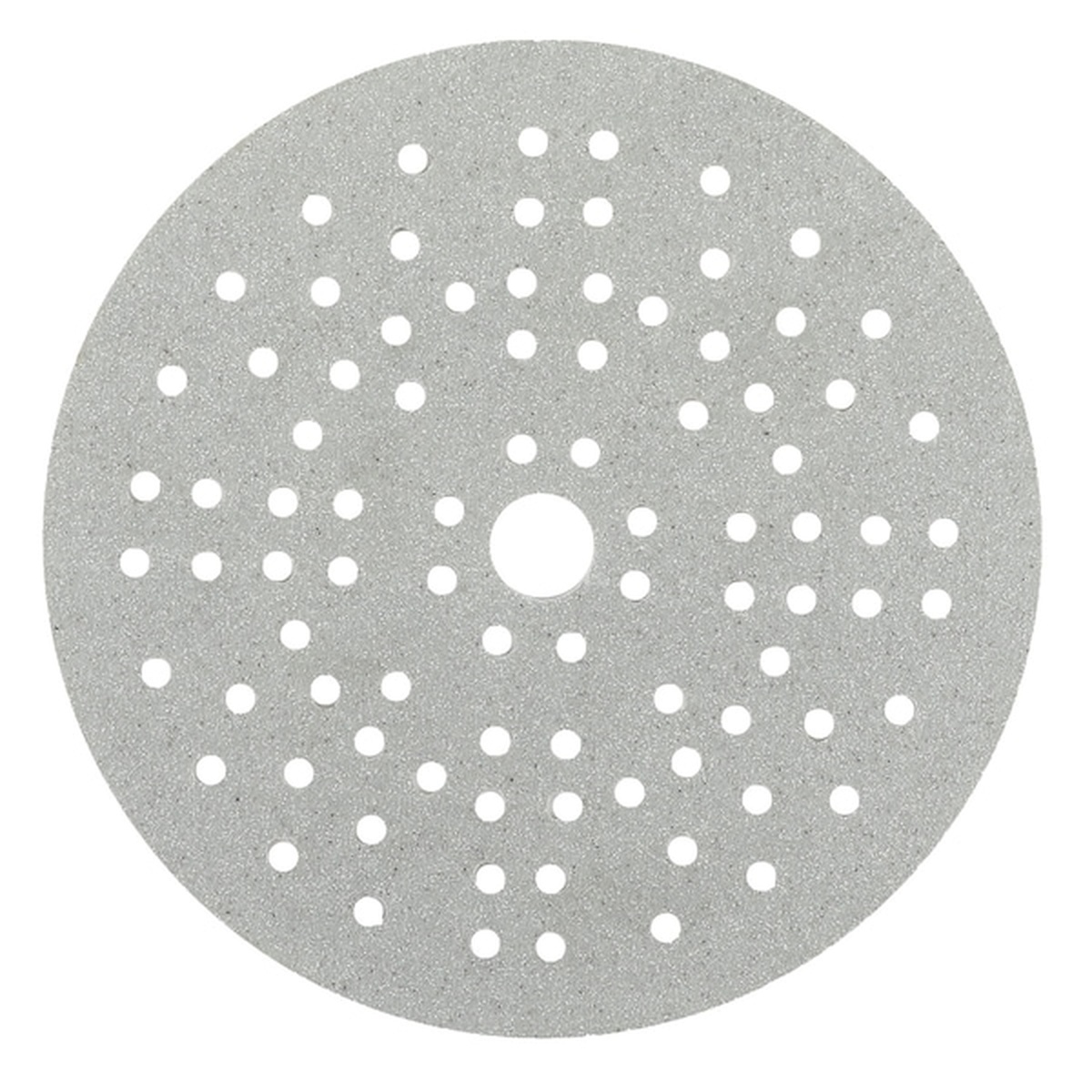 Mirka 24-3MH-180 Iridium 3 inch grip sanding disc with multi-hole pattern for controlled sanding and dust management on small surface prep and finish sanding jobs