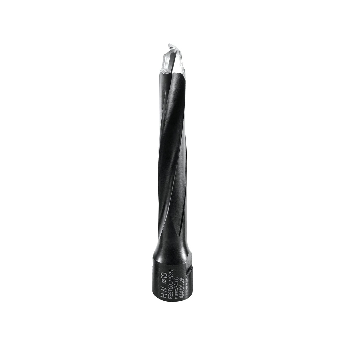Festool 497869 Domino DF 700 XL 10 mm Cutter product image showing the carbide-tipped joiner cutter used for cutting 10 mm mortises in woodworking joinery