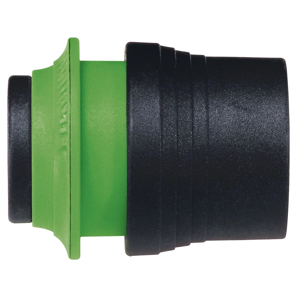Festool 492135 Centrotec Chuck close-up showing the compact body that helps drilling and fastening in cabinets, corners, and other tight-clearance work areas