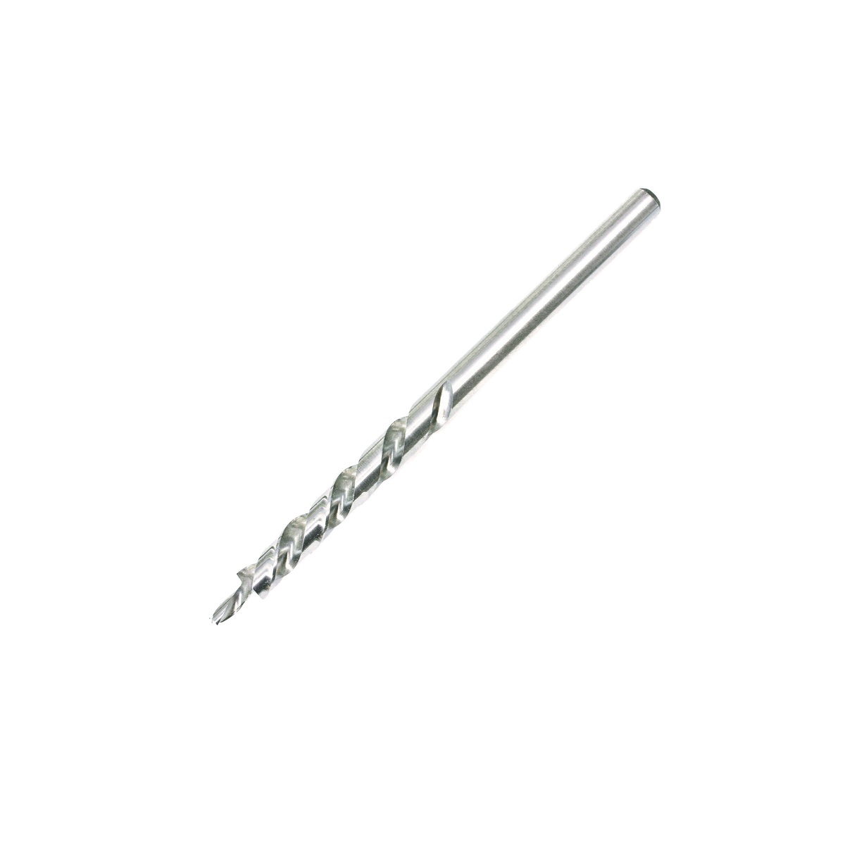 Kreg LH-DKDB Left-Hand Stepped Drill Bit clean product image showing the stepped cutting profile and straight shank for DK3100 pocket-hole machine use in woodworking joinery