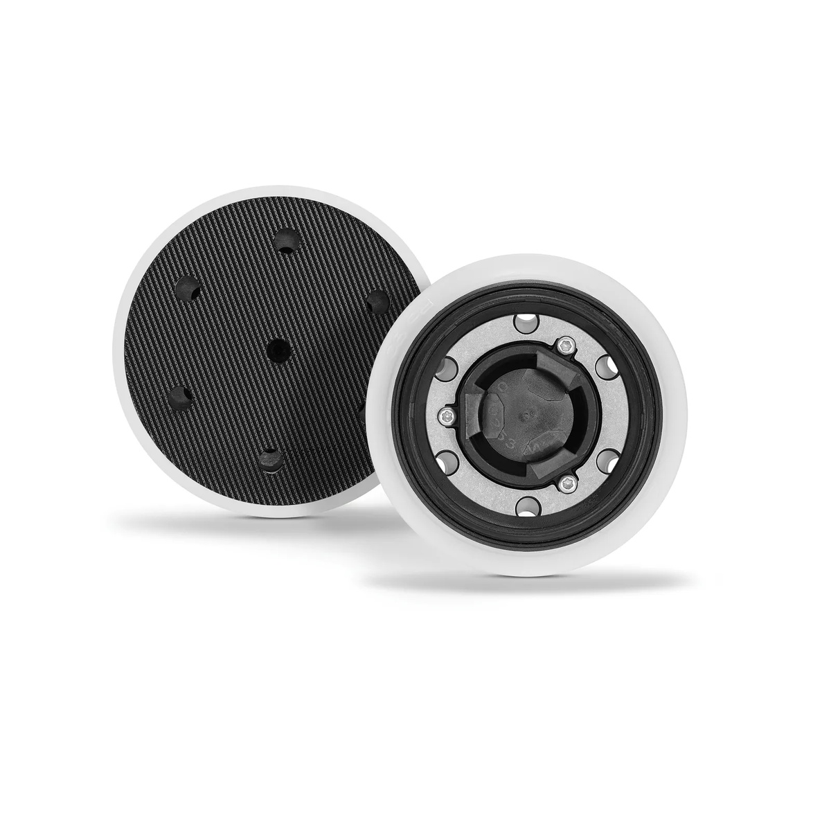 Festool 496804 3-1/2 in. Soft Pad for RO 90 DX(standard pad) showing the sanding face and FastFix mounting interface on a clean product view