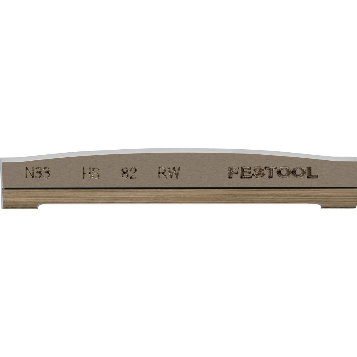 Festool 485332 HL 850 HSS Replacement Blade for Undulating Cutterhead shown as a close-up product image for wood texturing and rustic planing applications