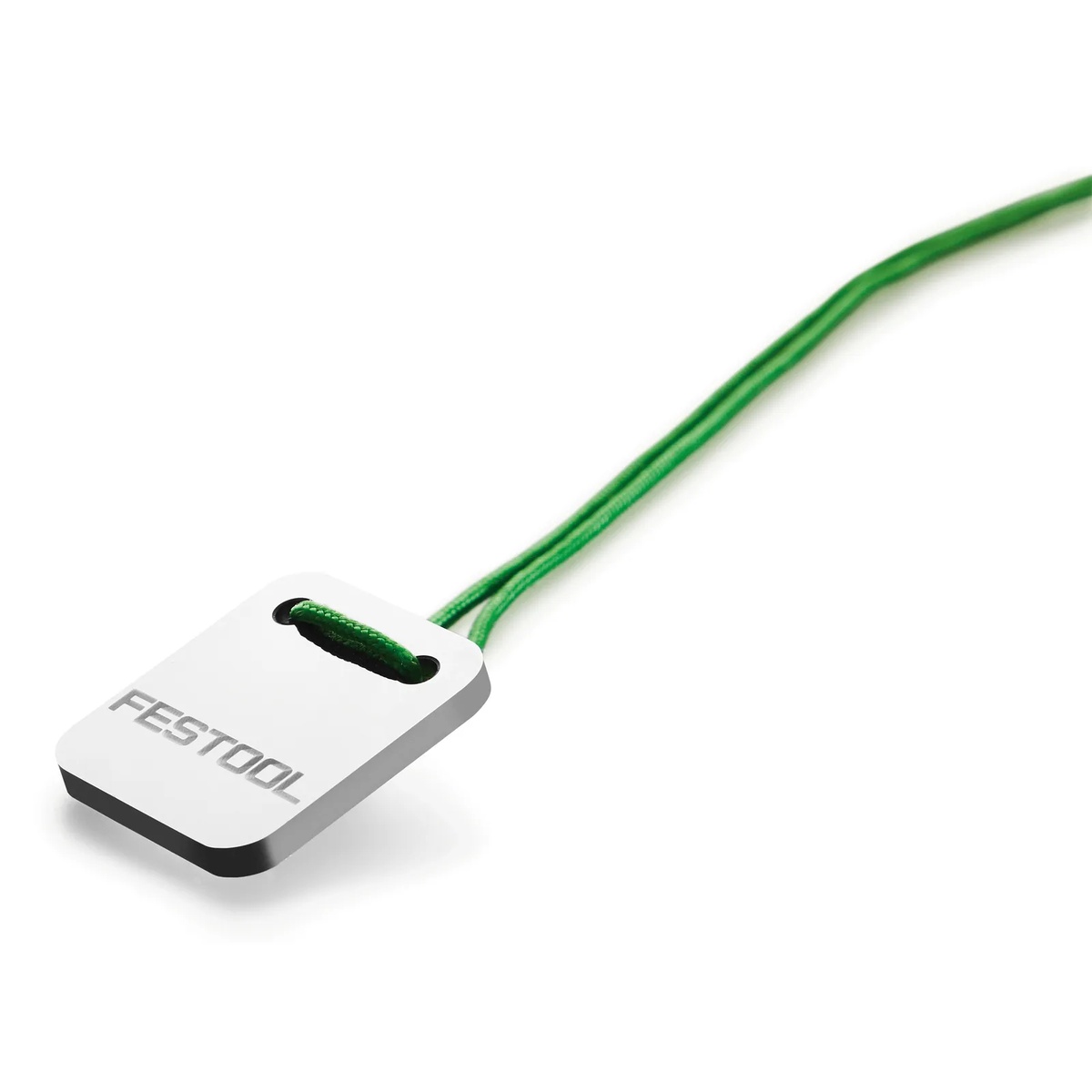 Festool 497525 Carbide Spot Repair Scraper shown as a compact finish repair scraper with cord for denibbing painted and clear-coated surfaces in shop or jobsite touch-up work