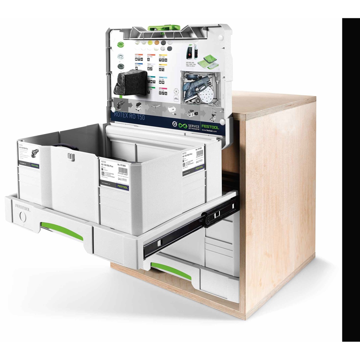 domina sleeve collection 6セット sirluze 他 Festool 500767 SYS-AZ Drawer Set, 5-Pack – Tool Nut