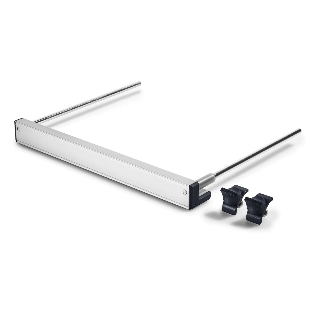 Festool 491469 PA-TS 55 Parallel Side Fence accessory shown with mounting hardware on a clean background for plunge saw setup and edge guide adjustment