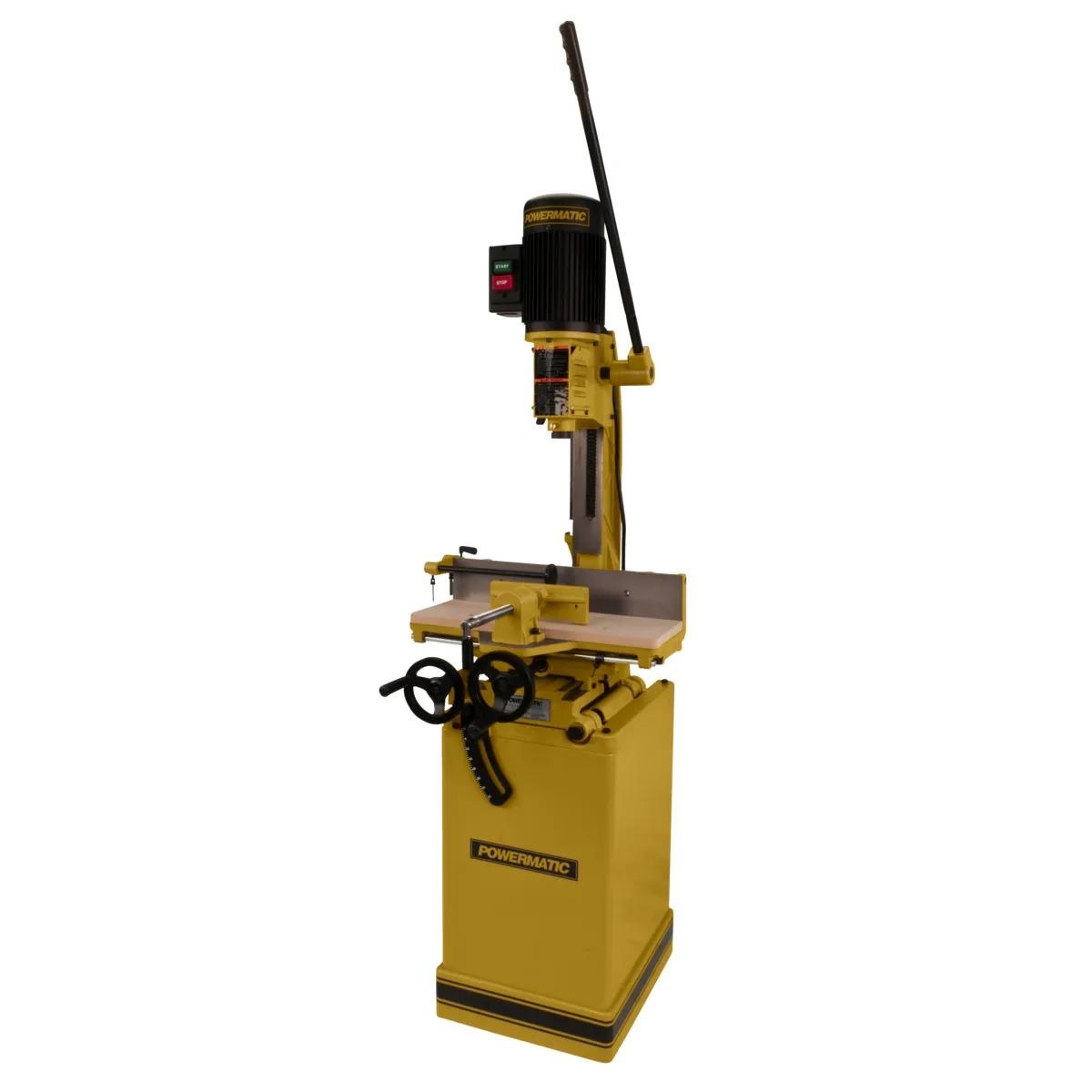 Powermatic 1791264K 719T Mortiser full floor-standing machine shown on a clean background for woodworking shop use