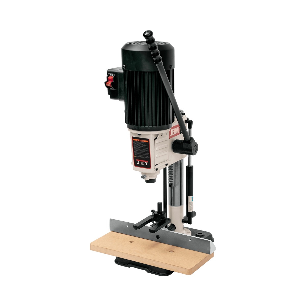 Full view of the Jet 708580 Benchtop Mortise Machine, 1/2