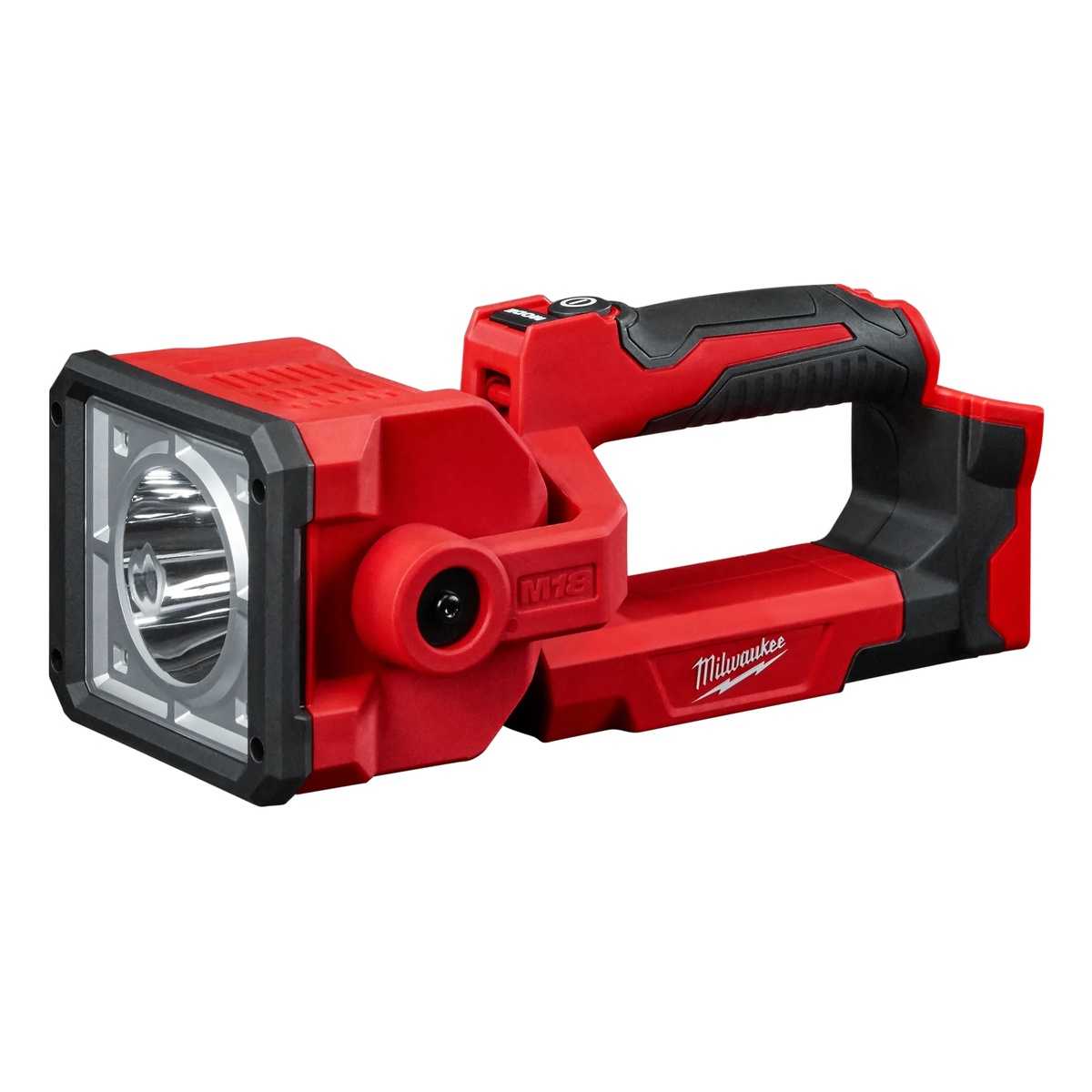 Milwaukee 2354-20 M18 Search Light product view showing compact cordless body and pivoting head for jobsite lighting