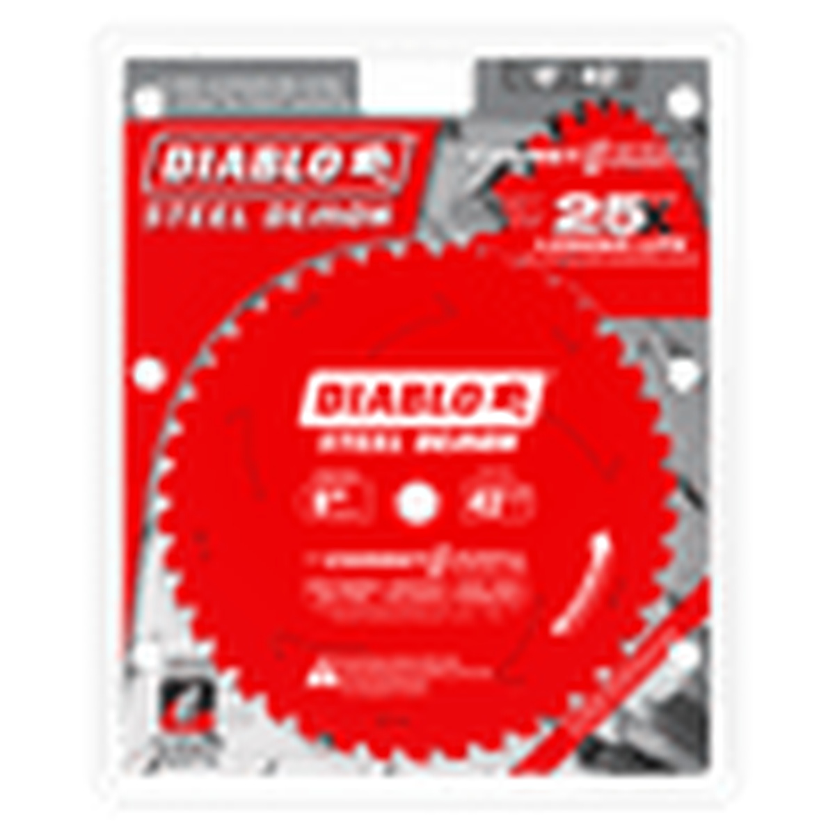 Diablo Steel Demon Cermet II metal cutting circular saw blade in retail packaging for thick metal and stainless steel cutting applications
