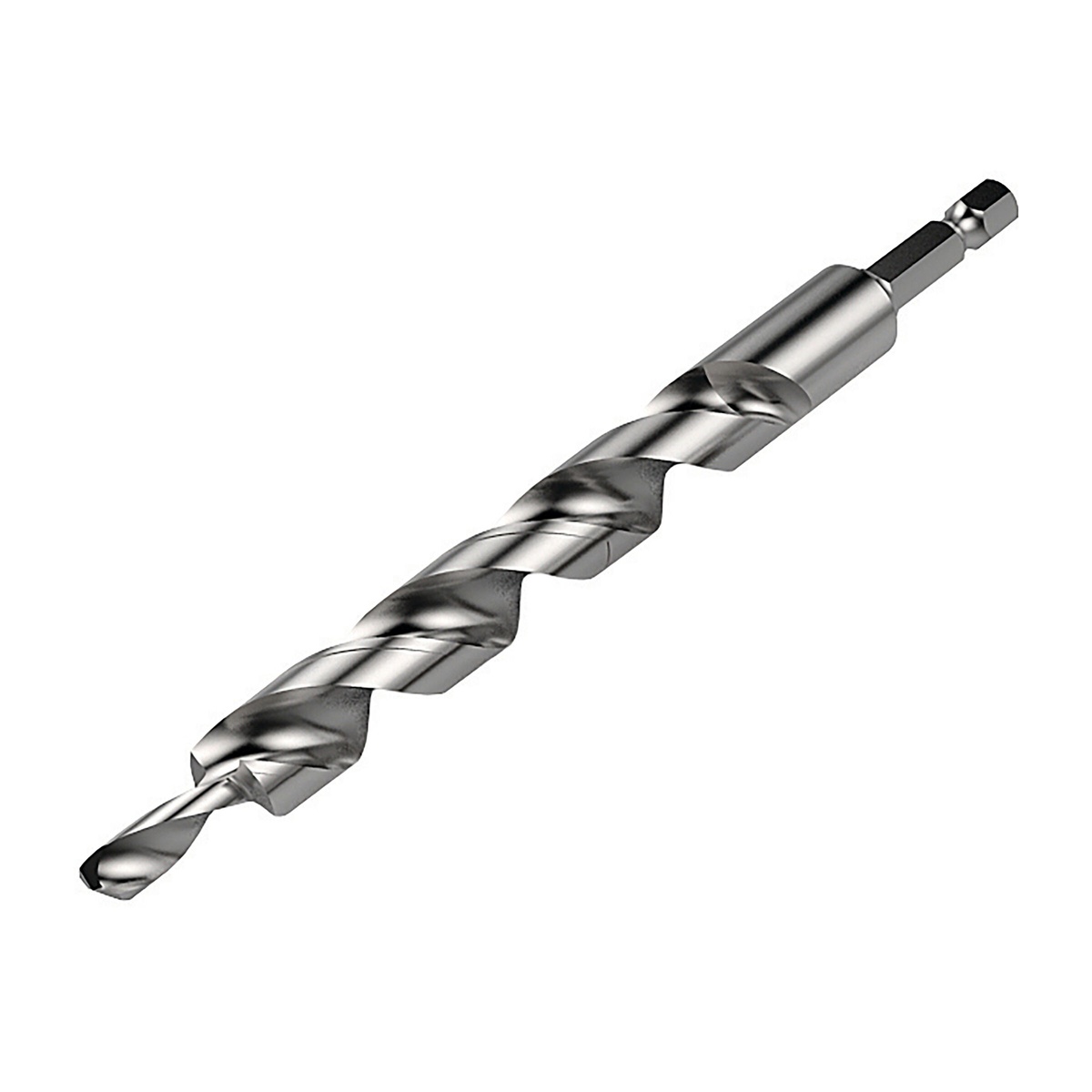 Kreg DB210-HDB Foreman HD Heavy-Duty Drill Bit shown on white background - one-piece hardened steel pocket-hole bit with hex shank