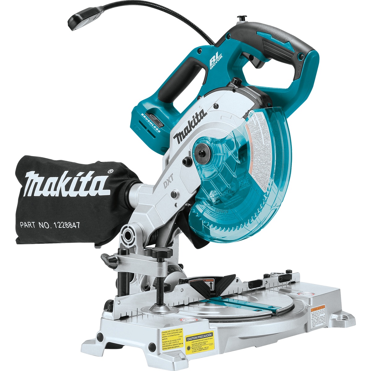 Makita XSL05Z 18V LXT Lithium-Ion Brushless Cordless 6-1/2