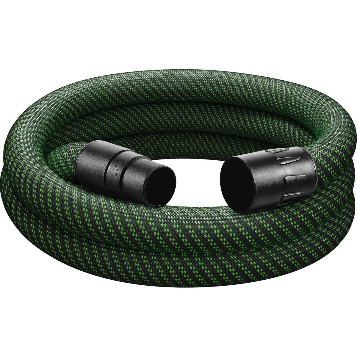 Festool 204926 Suction hose D36x7m-AS/CTR coiled product view showing the smooth outer surface and hose connectors