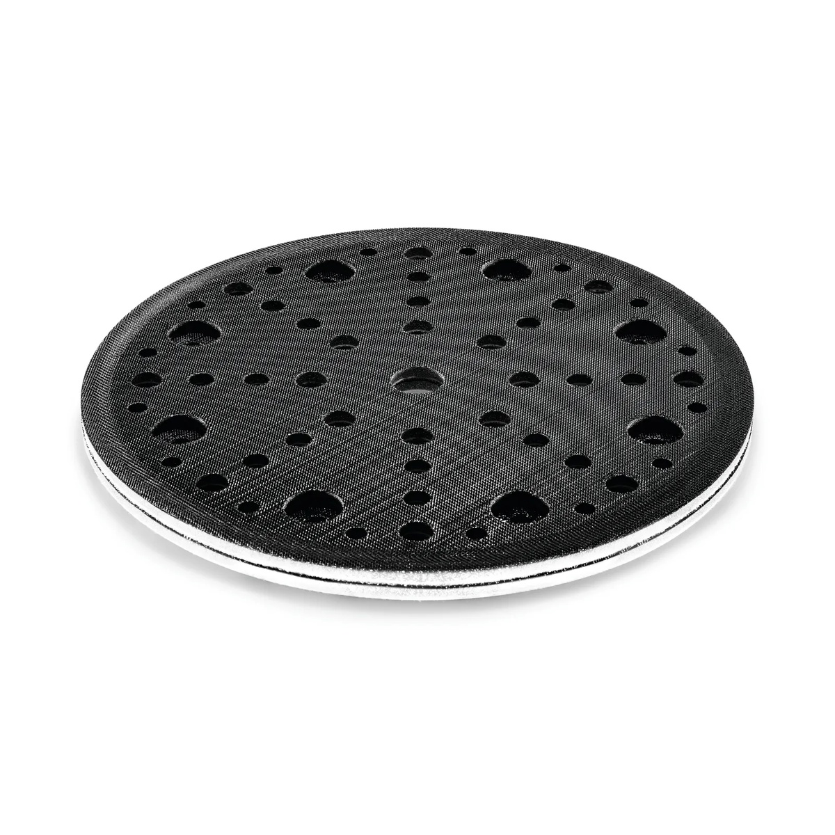 Festool 577252 PLANEX LHS Interface Pad IP-D220-LHS 2 225-SW close-up showing the 225 mm hook-and-loop interface surface for long-reach drywall sanding on soft compound and filler