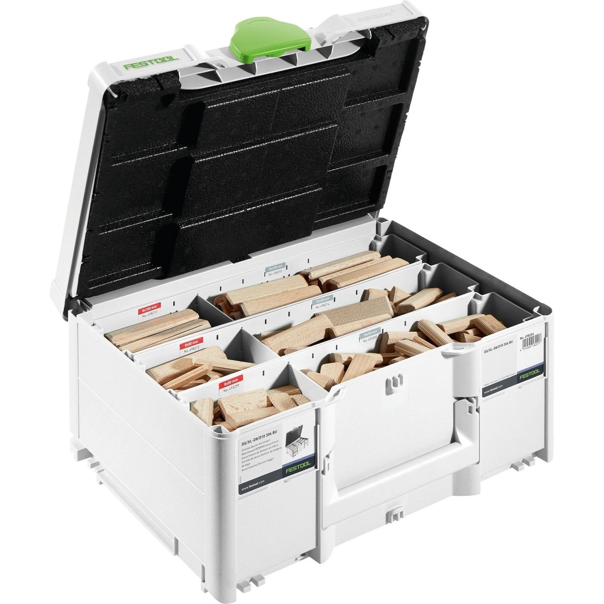 Festool Domino Joiner XL DF 700 EQ Set with Two Domino XL