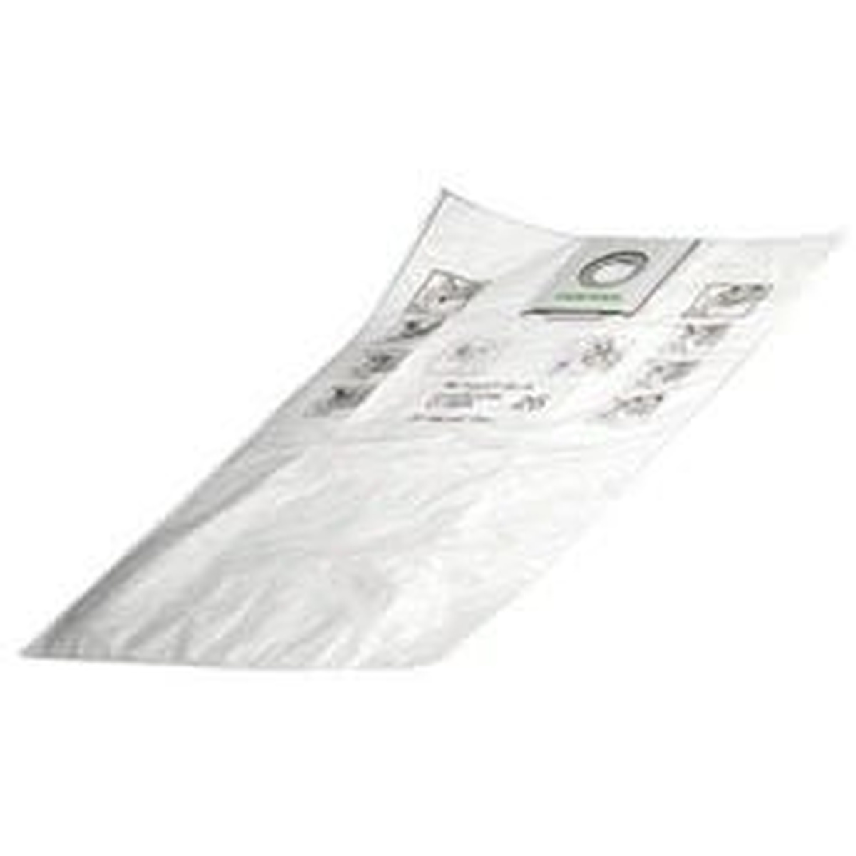 Festool CT 36 EI HEPA Bluetooth Dust Extractor Starter Bundle SELFCLEAN filter bag shown close up for fine dust capture and clean disposal in shop or jobsite use