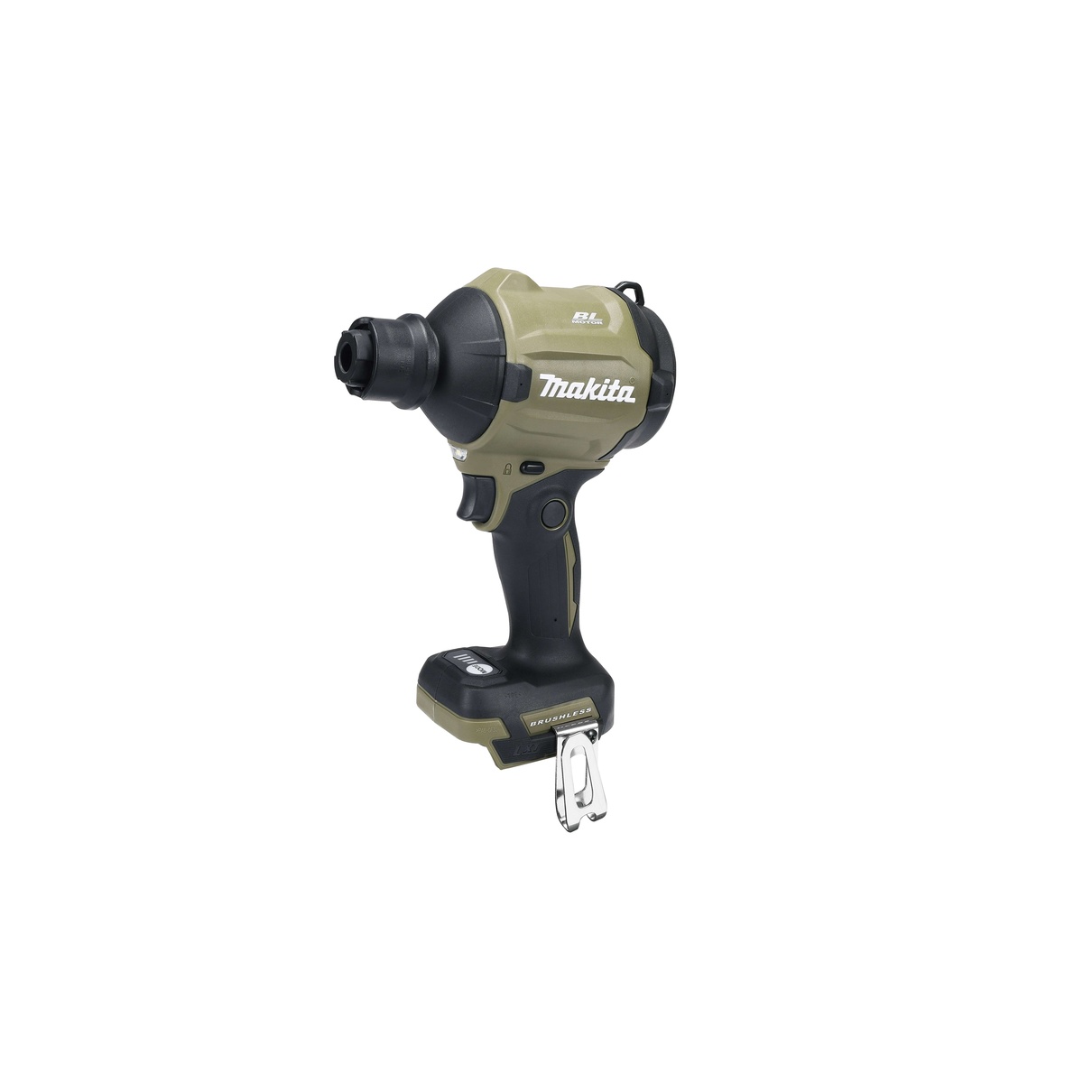 Makita XSA01Z 18V LXT Brushless Cordless High Speed Blower/Inflator compact handheld profile for controlled one-handed use in tight work areas