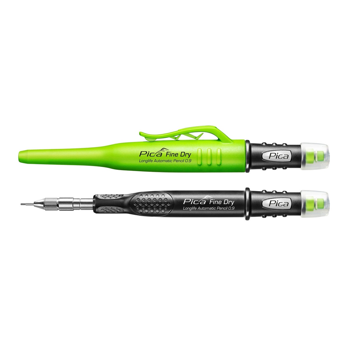 Pica Fine Dry marking pencils included with Kreg Tool KMM1000LZ stud finder set for precise layout marks in tight spaces and installation work