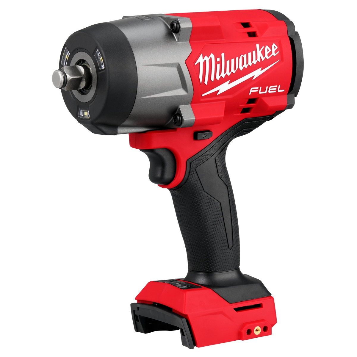 Milwaukee 2967-20 M18 FUEL 1/2 in High Torque Impact Wrench with Friction Ring clean product view showing compact body and friction ring anvil