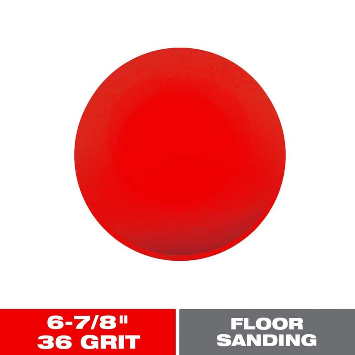 Diablo DCD068036H01W 6-7/8 inch 36 grit floor sanding disc product view showing round abrasive face for floor sanding applications