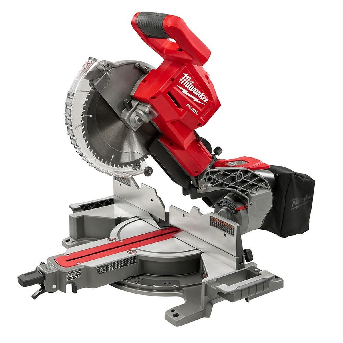Milwaukee 2734-20 cordless sliding compound miter saw ready for trim carpentry, framing cuts, and repeated angle cuts on the jobsite