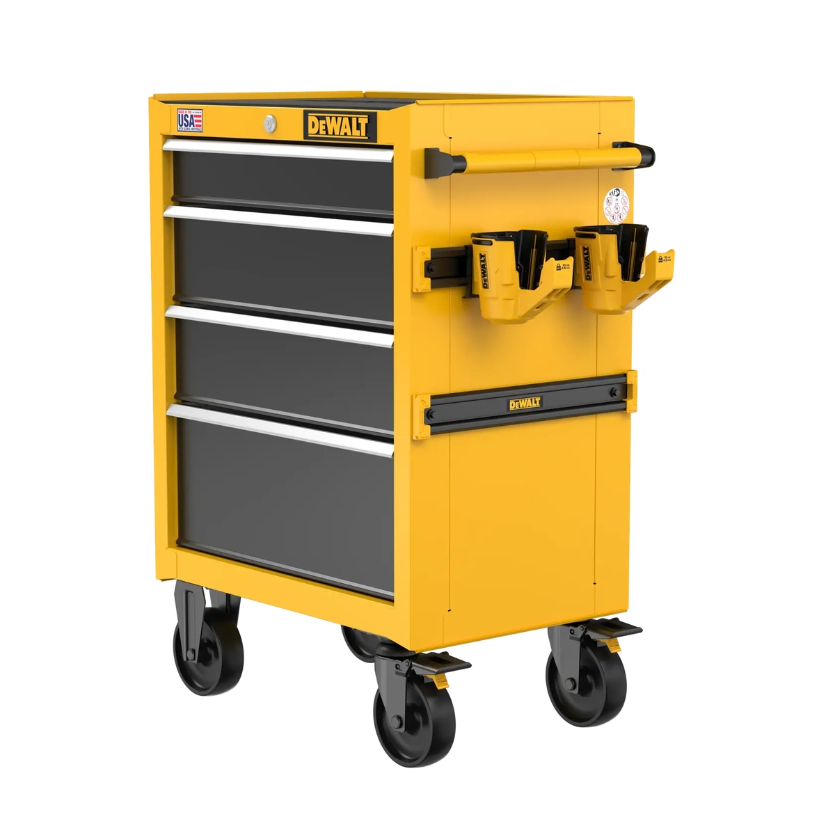 Drawer　綿100%　サロペット　38 DeWalt DWST27042 26 in. 4 Drawer Rolling Tool Cabinet – Tool Nut