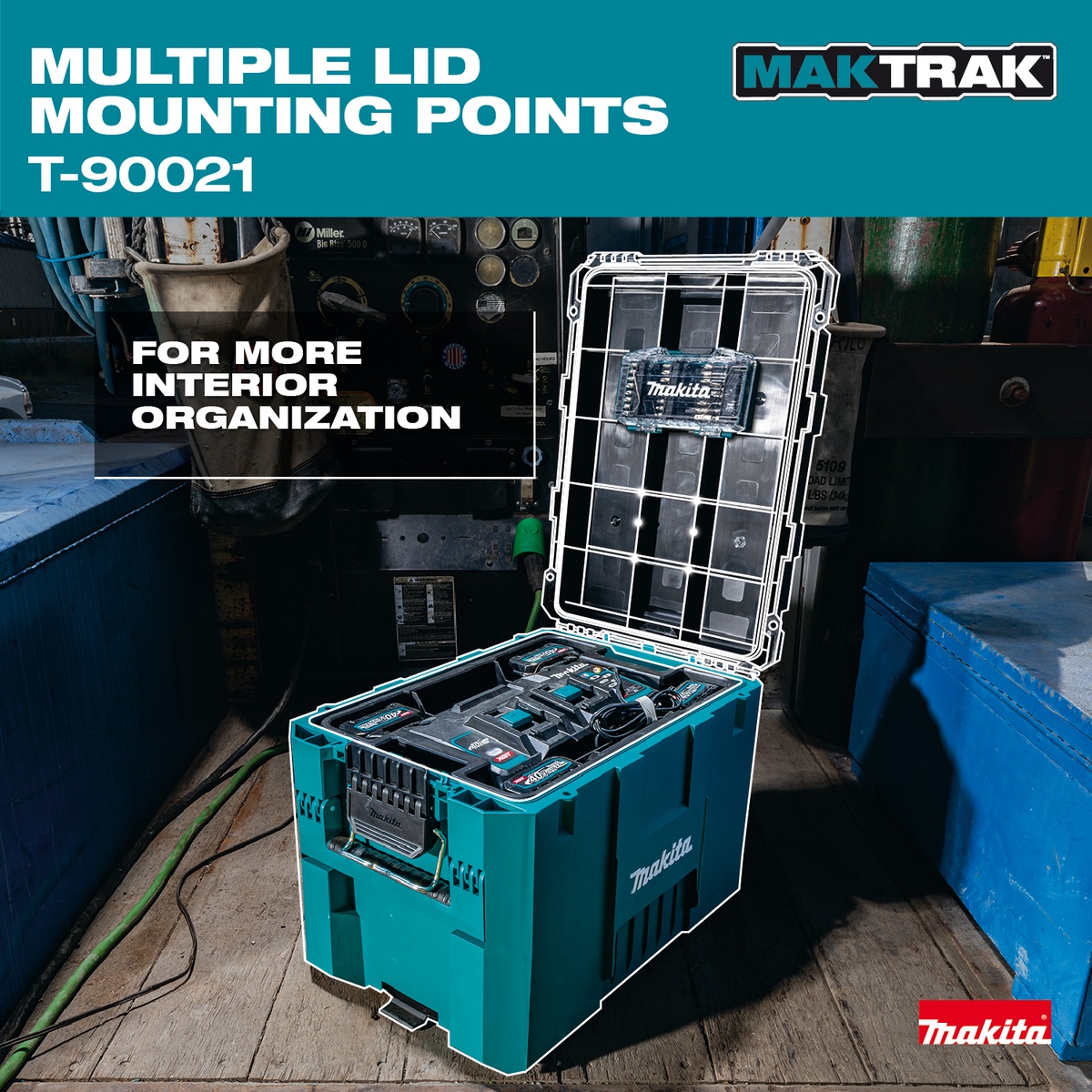 Makita T-90021 MAKTRAK Extra Large Extension Tool Box – Tool Nut