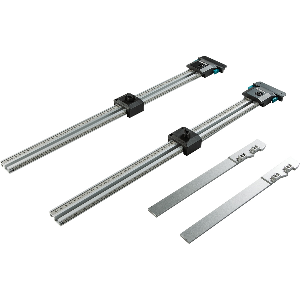 Makita 1913K7-3 Parallel Guide shown as a guide rail accessory assembly for panel cutting and repeatable parallel cuts on sheet material in a woodworking setup