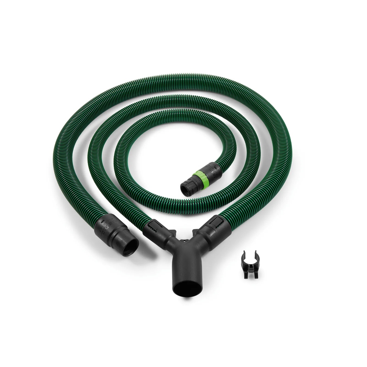 Festool 577280 AB-AS CS/TKS dust extraction hose set showing D 27 hose, D 36 hose, and Y terminal on a clean background for saw dust collection setup