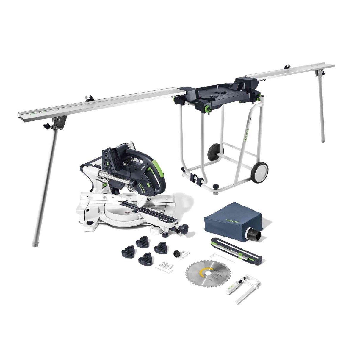 Festool Kapex KSC 60 EB Cordless Dual-18V Miter Saw Basic with