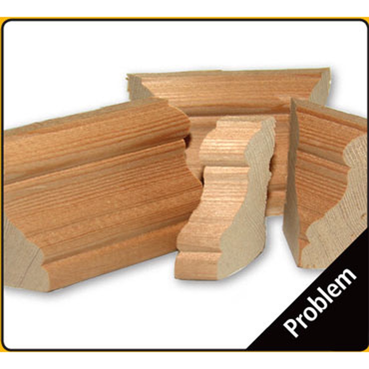 wood trim and molding repair example for Fastcap 2P-10 Thick Adhesive, 10-oz. in woodworking and finish carpentry applications